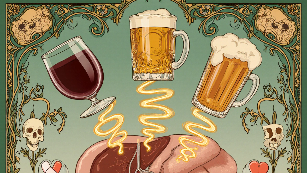 Alcohol Types and Medication Safety: What Spirits, Wine, and Beer Really Do to Your Pills